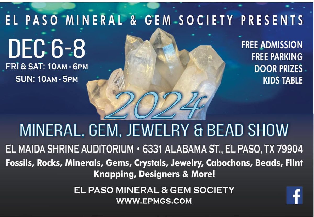 2024 Mineral, Gem, Jewelry & Bead Show