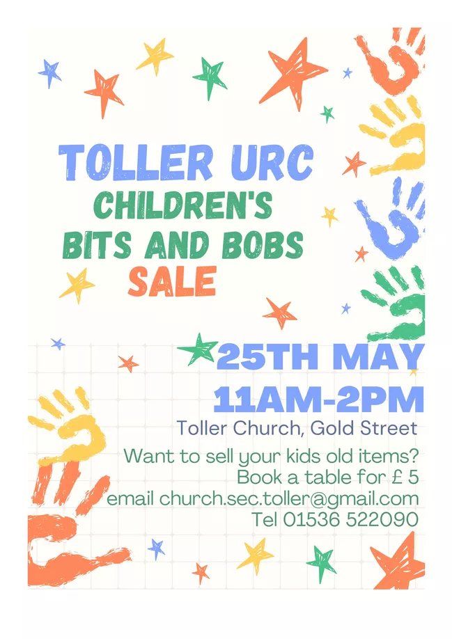 Toller URC Children's Bits and Bobs Sale