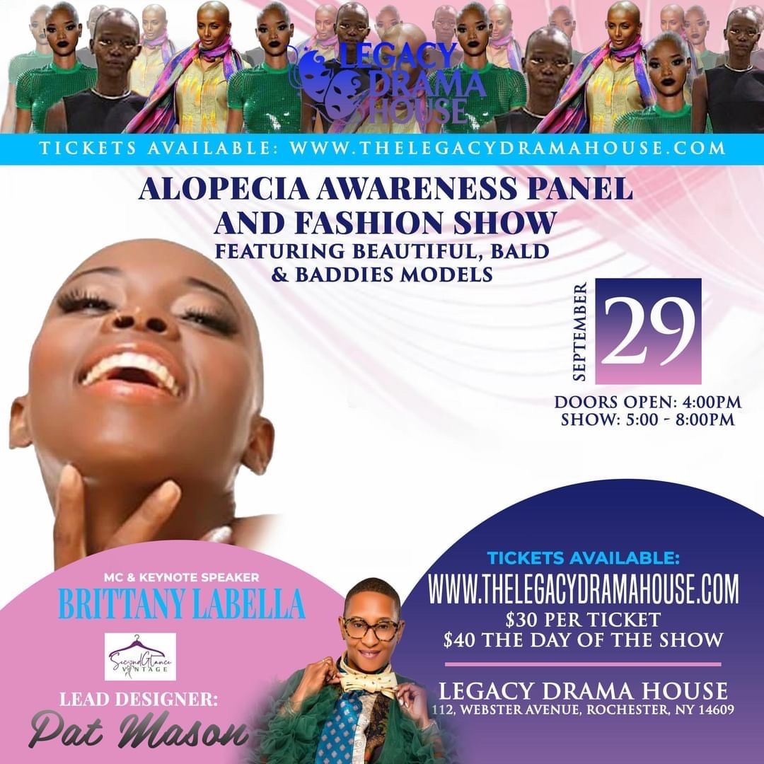 Alopecia awareness, panel and fashion show