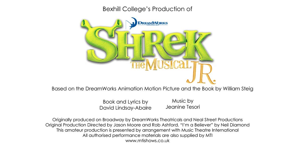 Shrek The Musical Junior