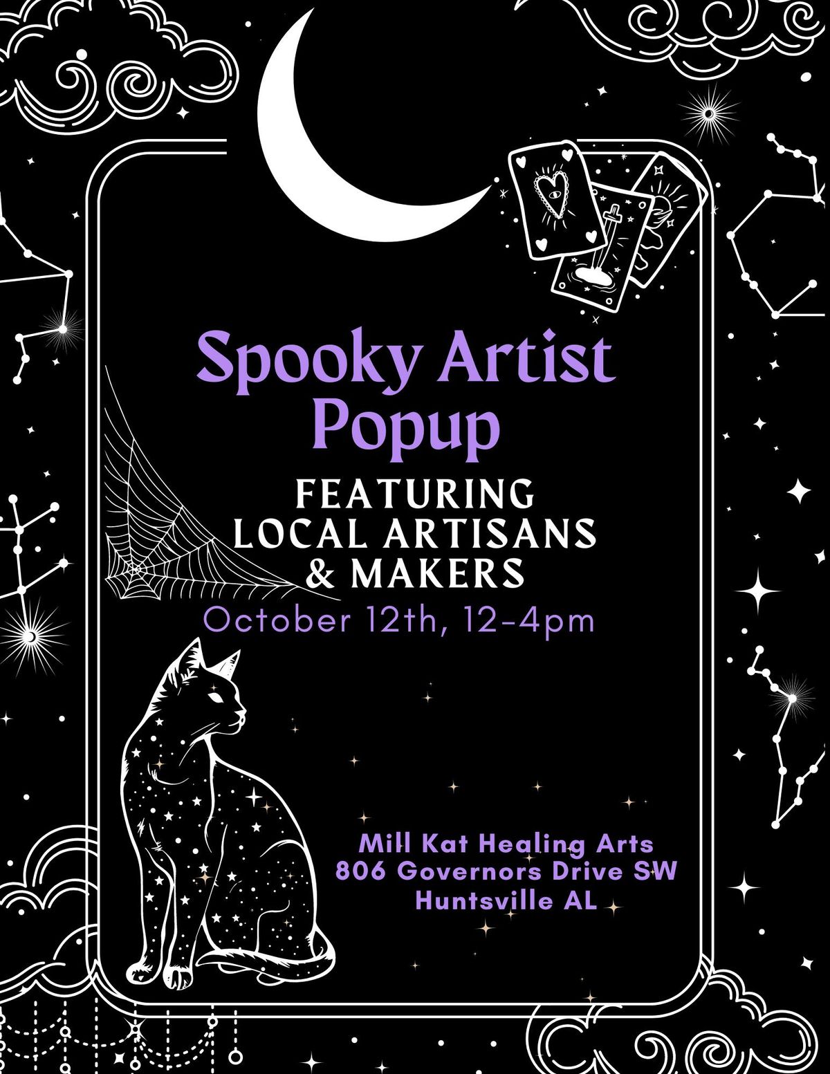 Spooky October Artist Popup