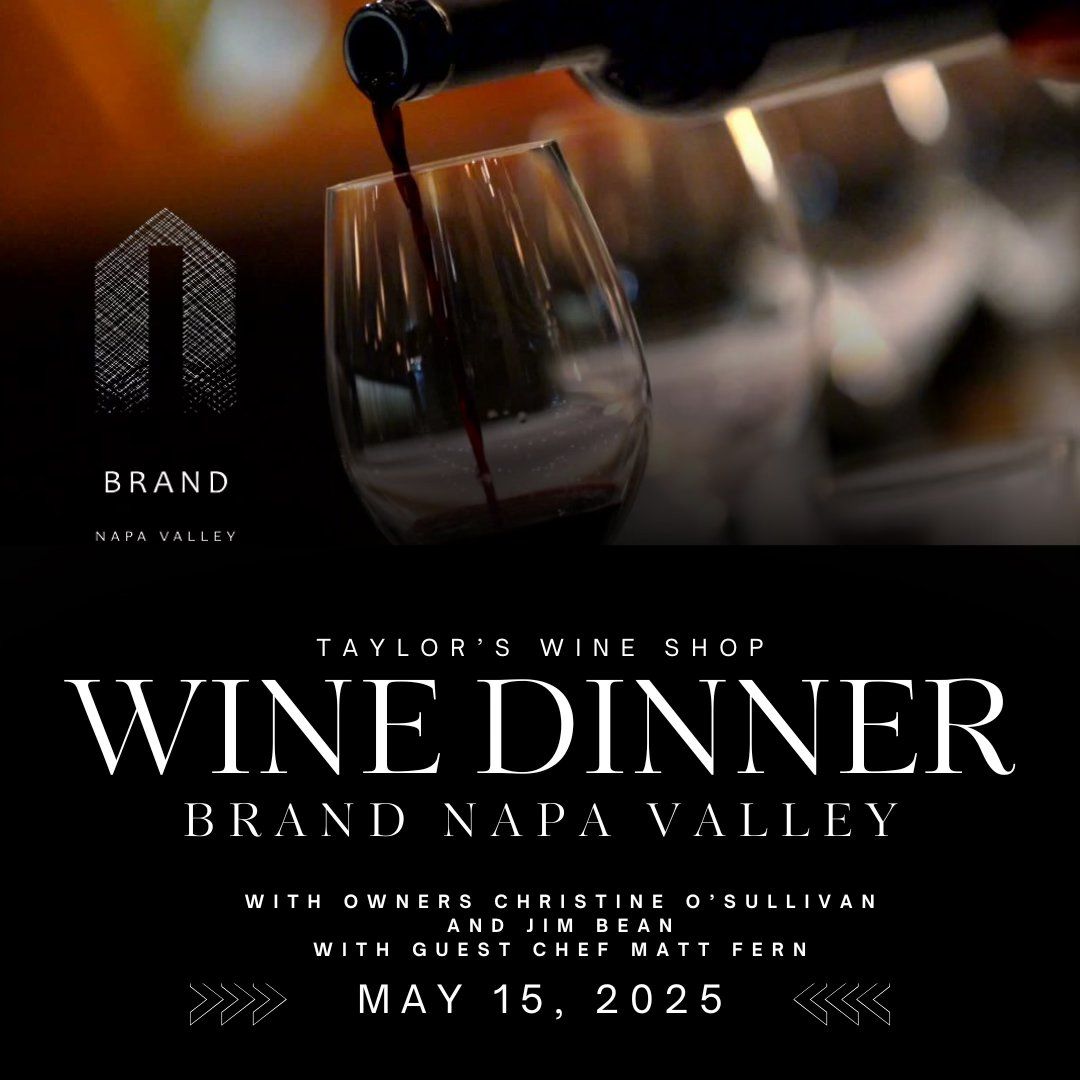 Brand Napa Valley Wine Dinner