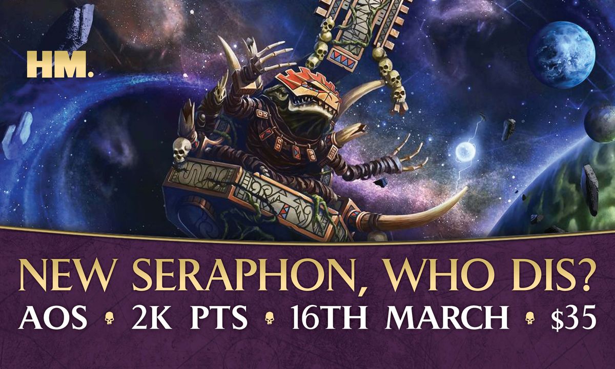 Age of Sigmar: New Seraphon, Who Dis?