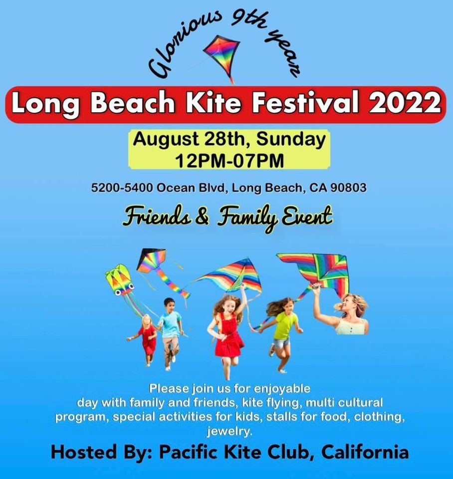 Long Beach Kite Festival 2022, Granada Beach 5100 E Ocean Blvd, Long