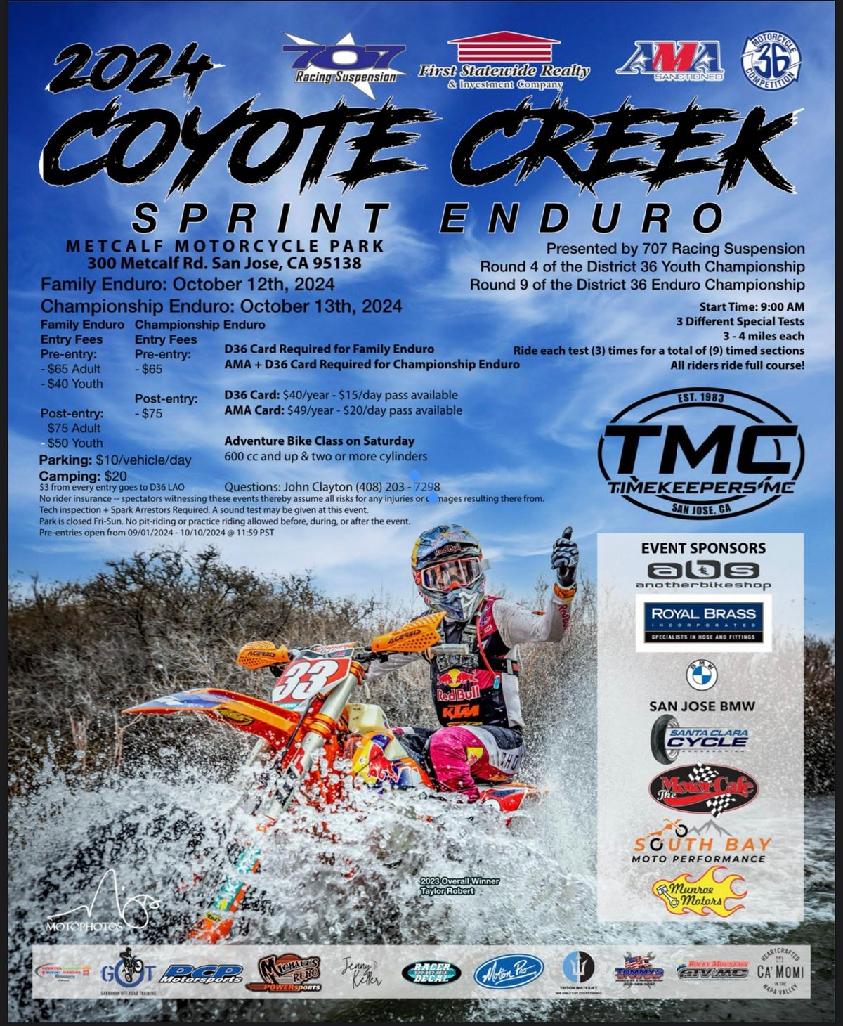 Coyote Creek Sprint Enduro 