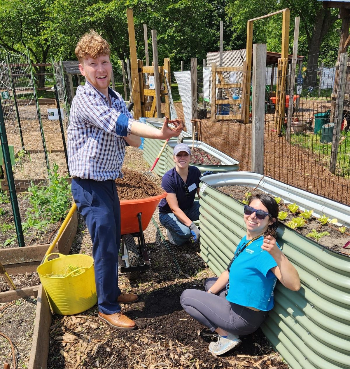 Urban Farm Volunteers