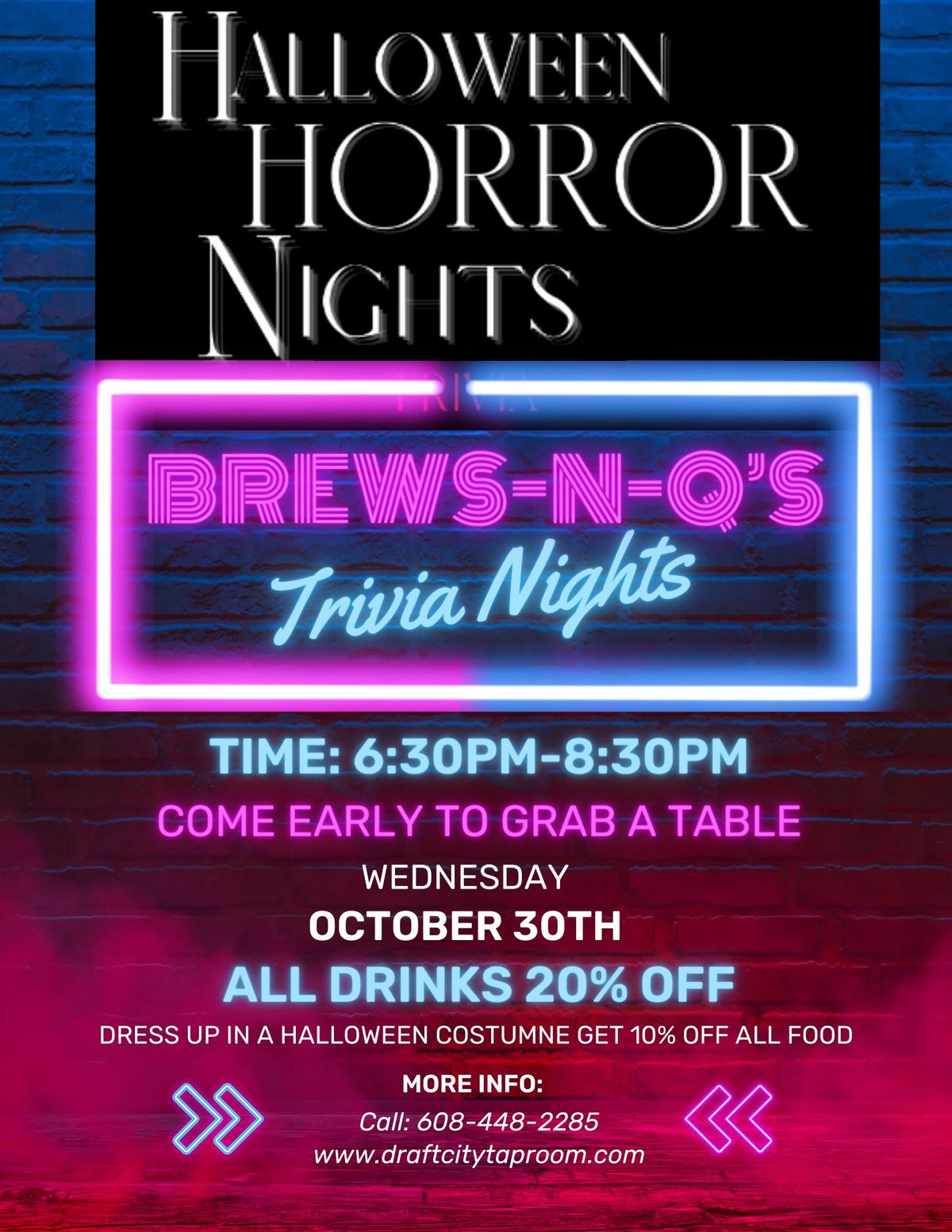 Themed Trivia: Halloween & Horror Movie