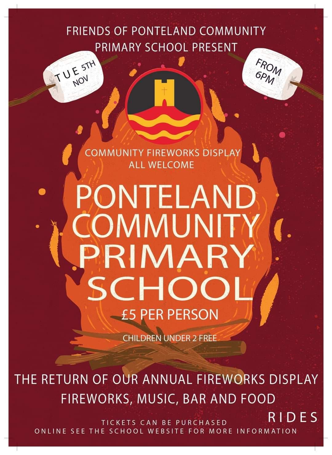 Friends of PCPS Fireworks Display 2024