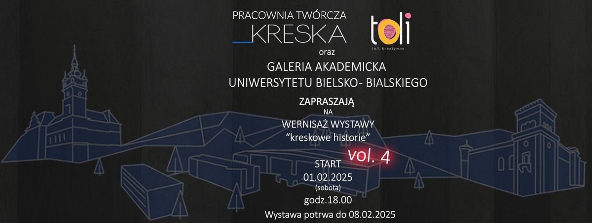 WERNISA\u017b WYSTAWY "Kreskowe Historie" vol.4 + licytacja charytatywna