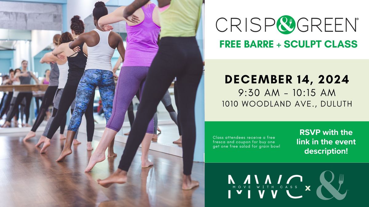 Move with Cass Barre & Sculpt