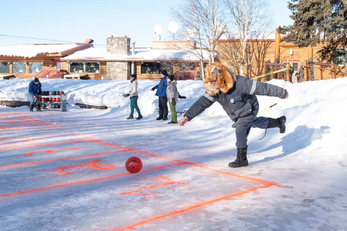 Fur Rondy Ice Bowling