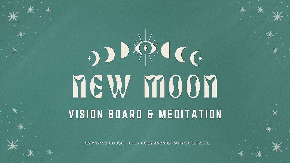 New Moon Vision Board & Manifestation