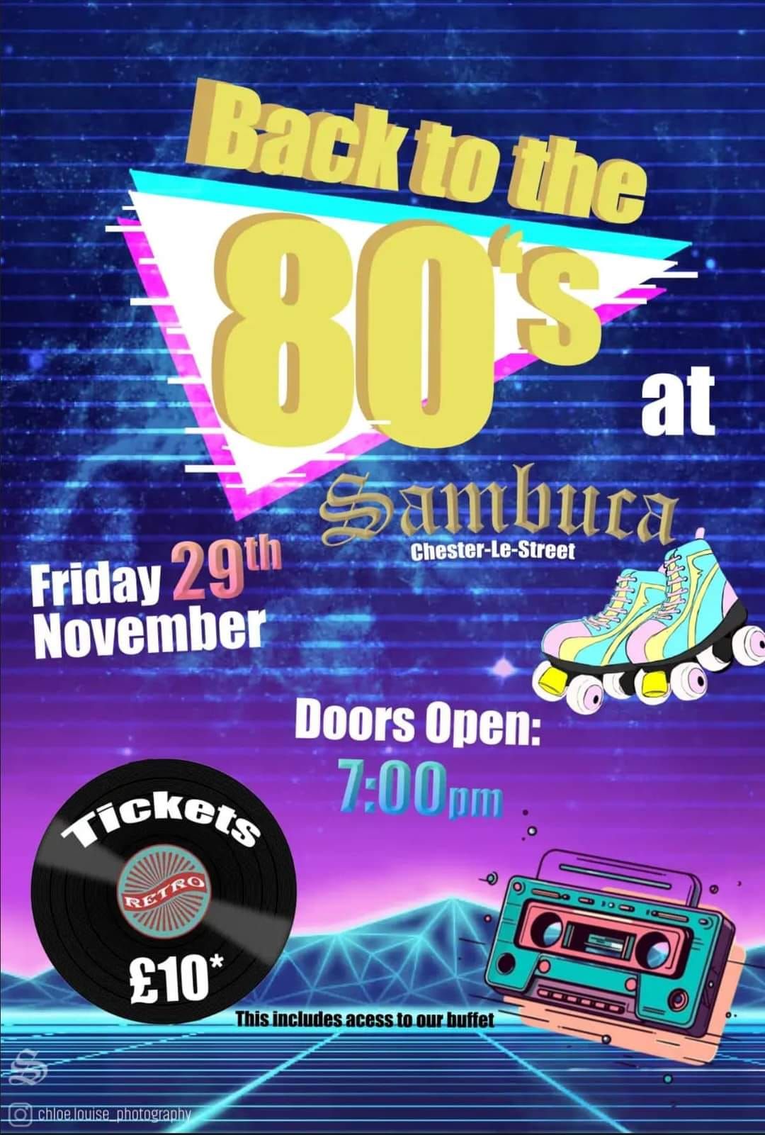 Back To The 80s Night