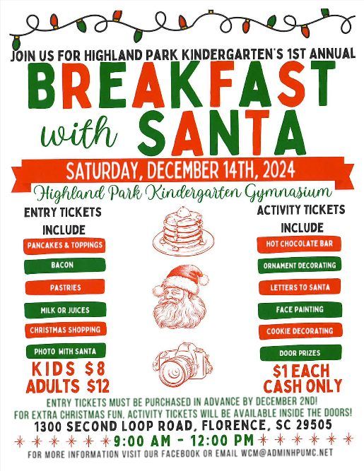 1st Annual Breakfast with Santa