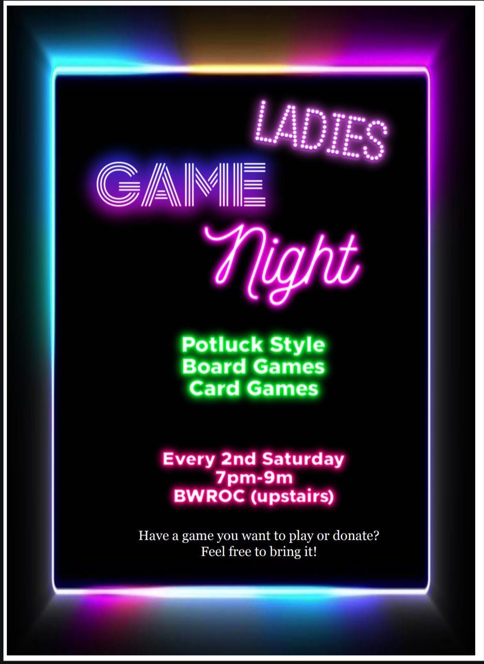 Ladies Game Night