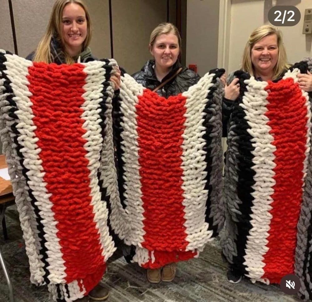 Ohio State Chunky Blanket Class!