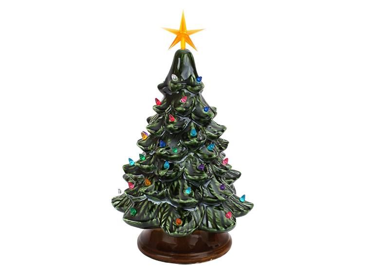 13" Lighted Christmas Tree Glazing session