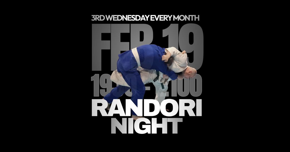 Free Monthly Randori Session