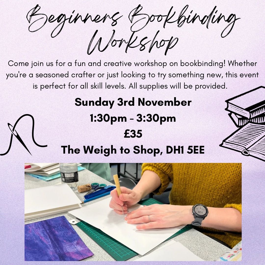 Beginners Bookbinding Workshop