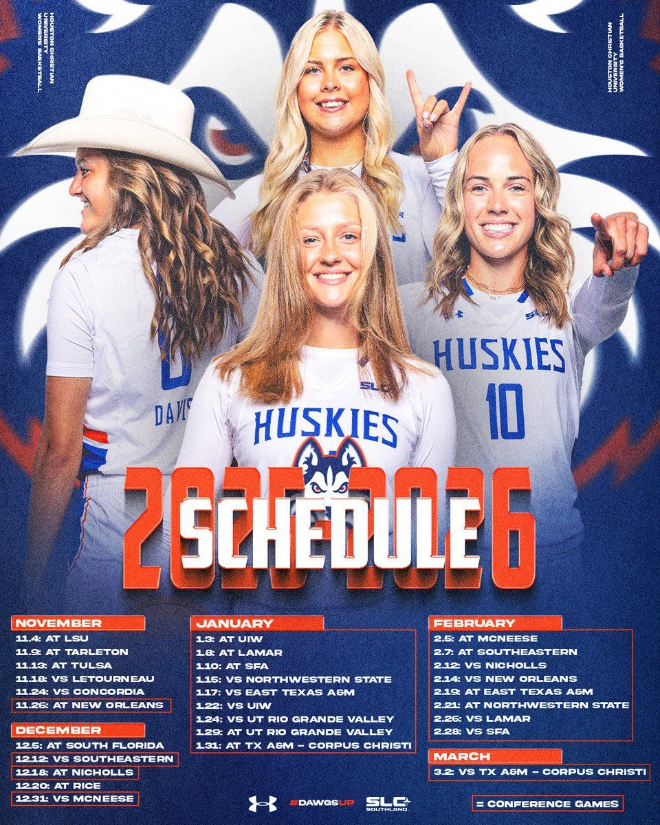 Houston Christian Huskies Women's Basketball vs. University of Texas-Rio Grande Valley