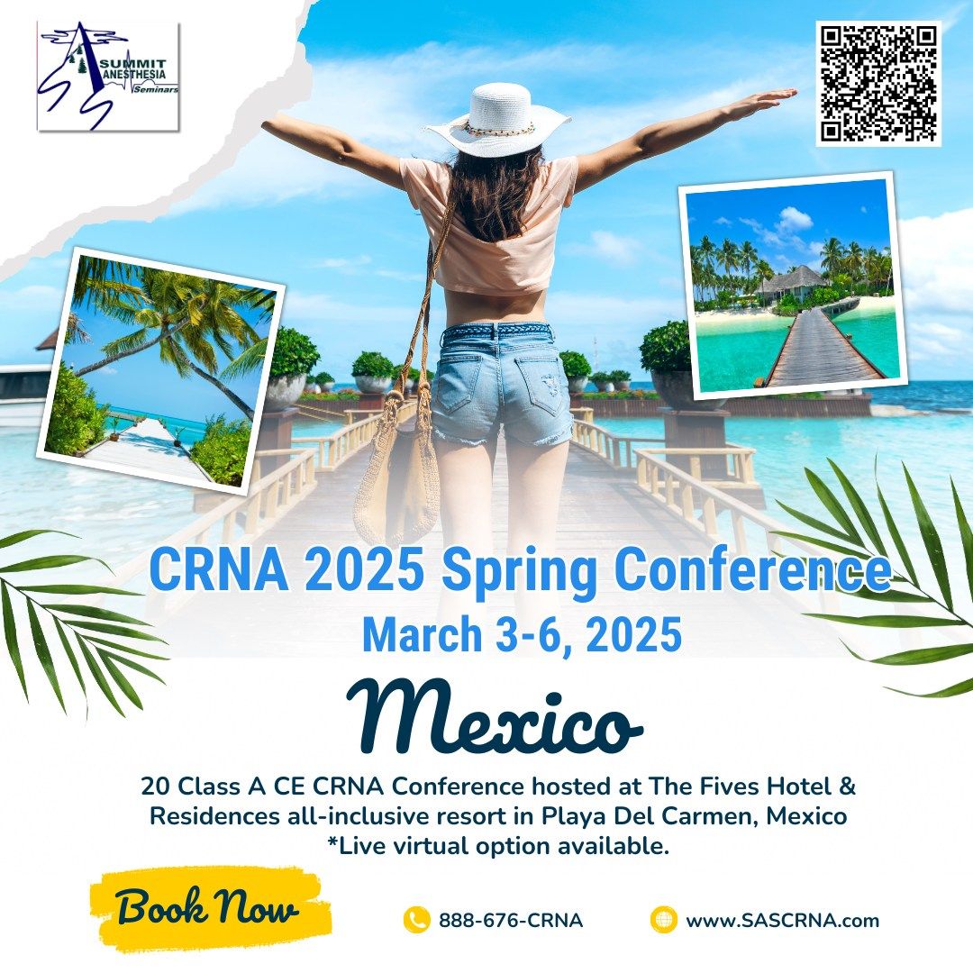 Join us in Mexico for a CE conference!