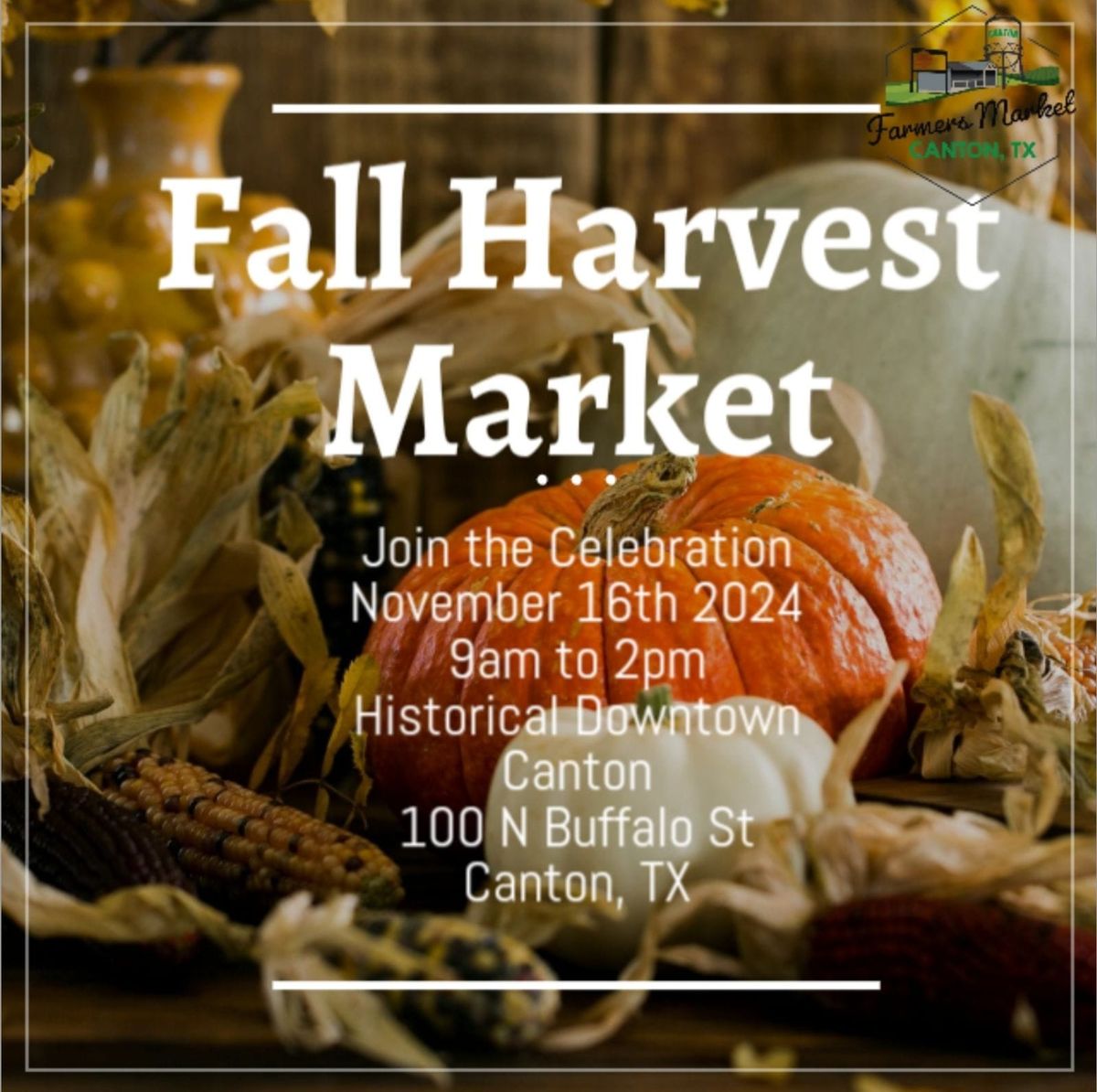 Fall Harvest Market 2024