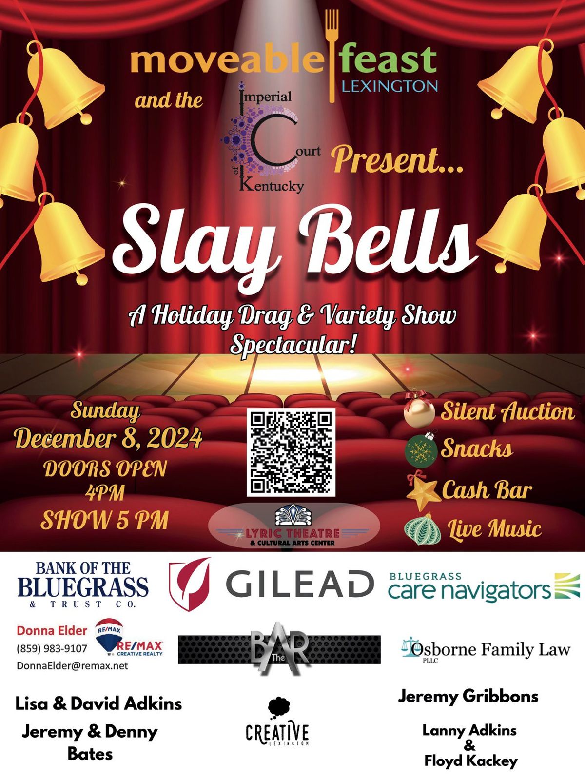 Slay Bells, A Holiday Drag & Variety Show Spectacular