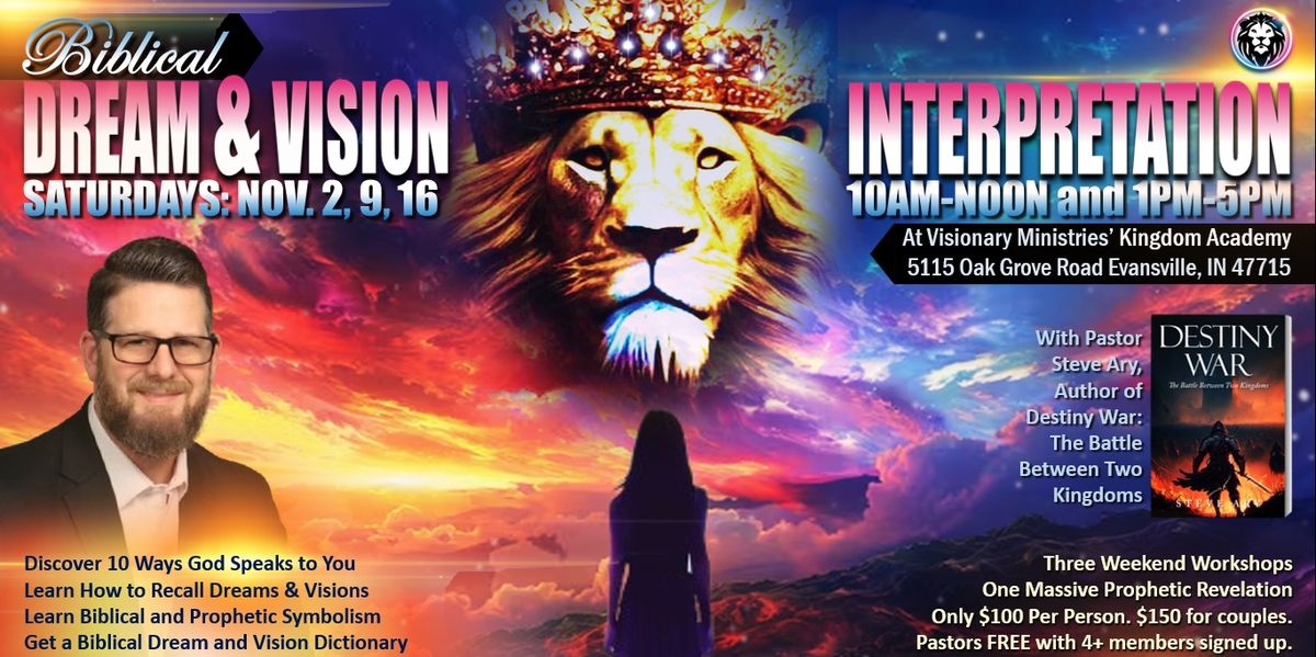 Advanced Biblical Dream & Vision Interpretation Course