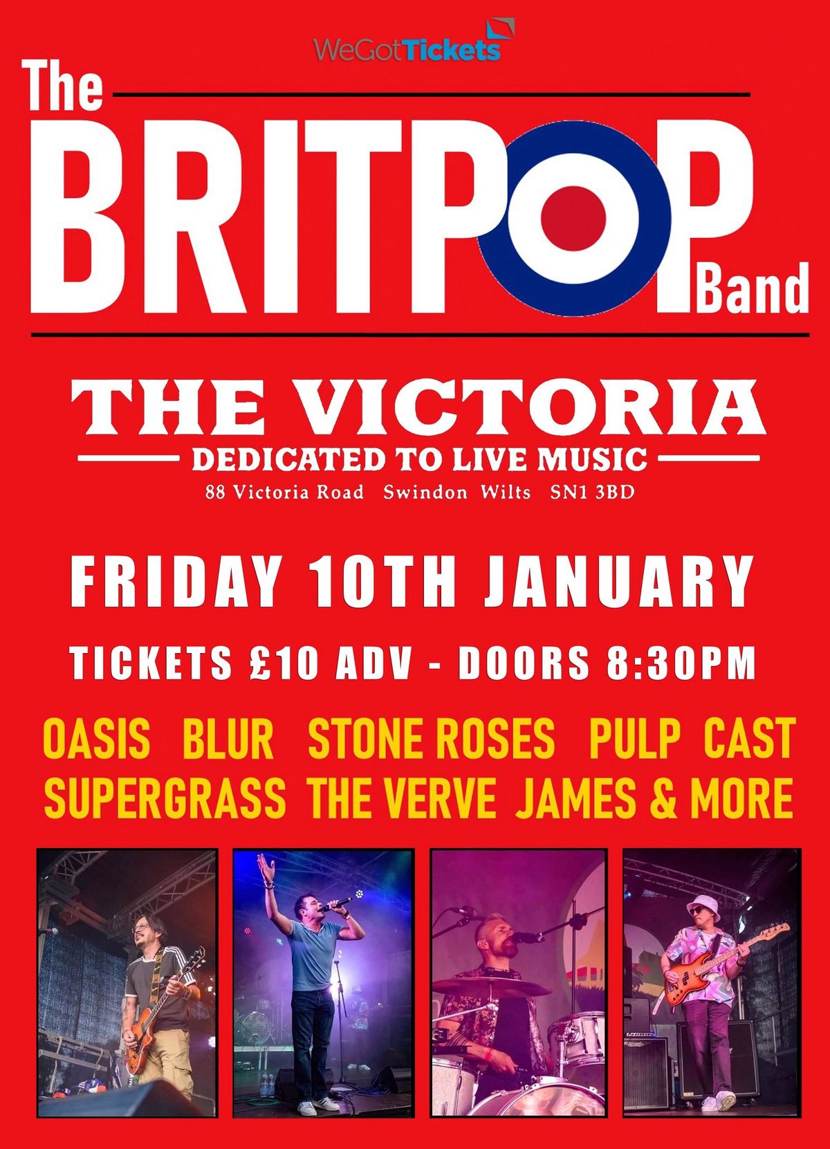 THE BRITPOP BAND - live at The Vic 