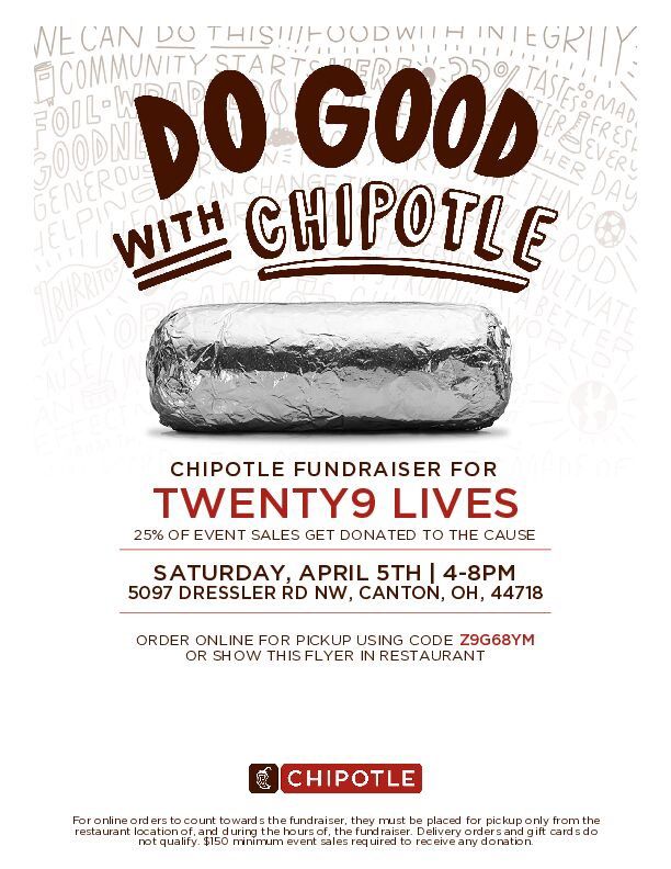 Chipotle Fundraiser