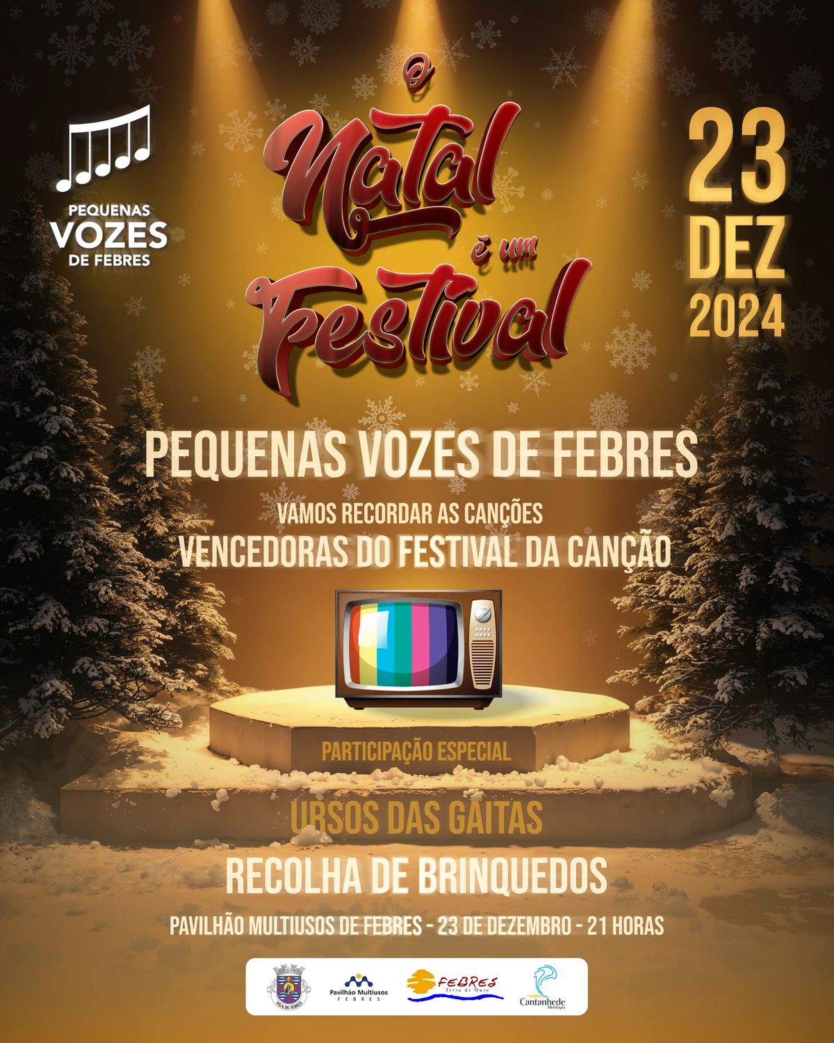 "O Natal \u00e9 um Festival"- Recordar as Can\u00e7\u00f5es do Festival da Can\u00e7\u00e3o