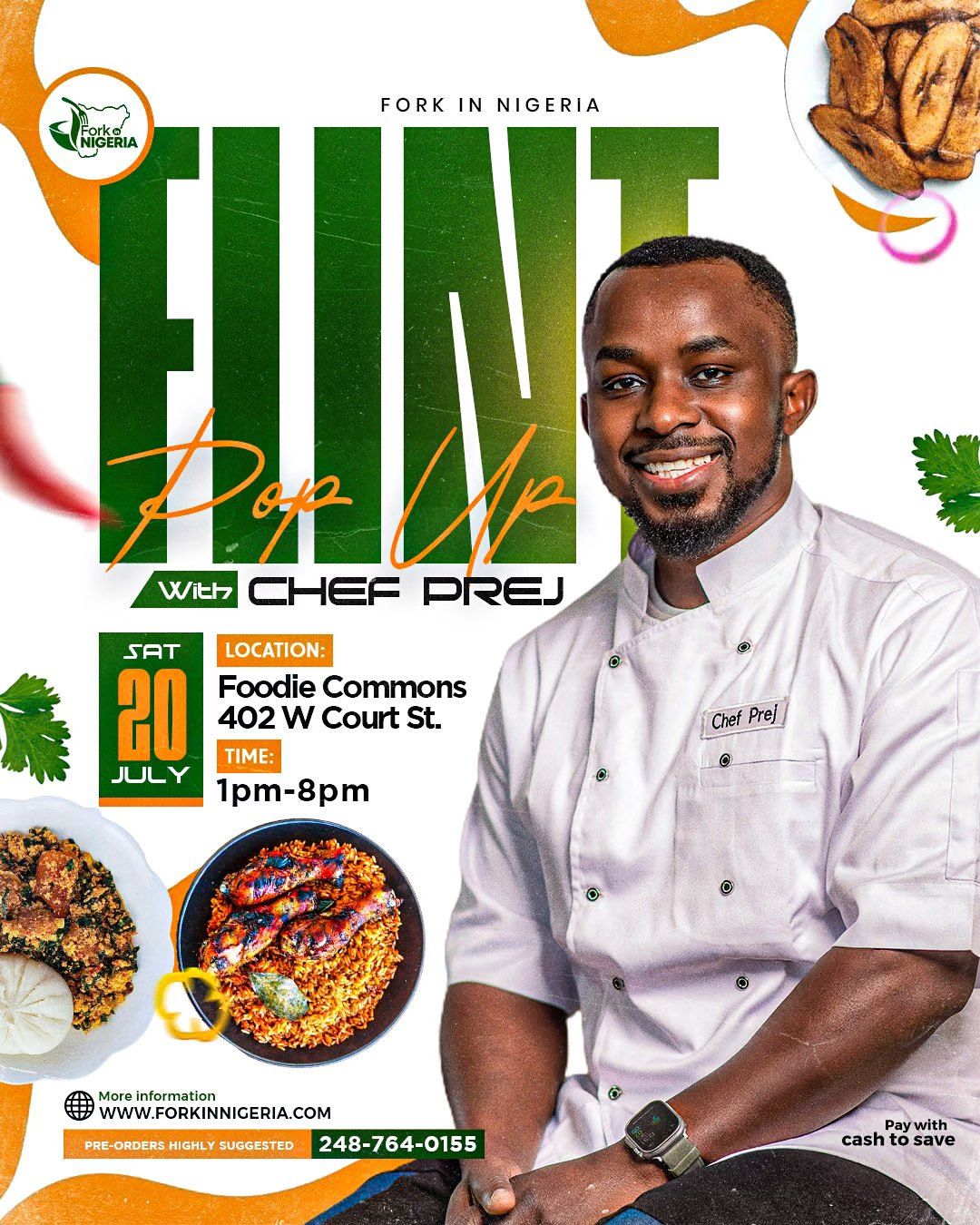 African Food Pop Up- Flint