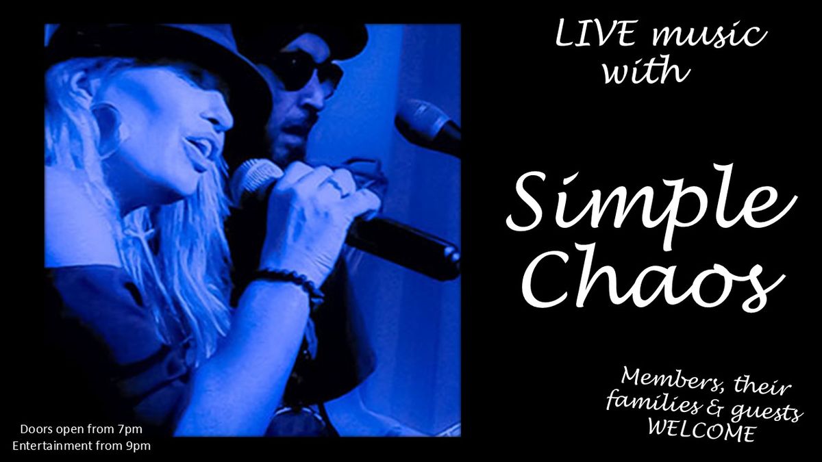 LIVE music with SIMPLE CHAOS