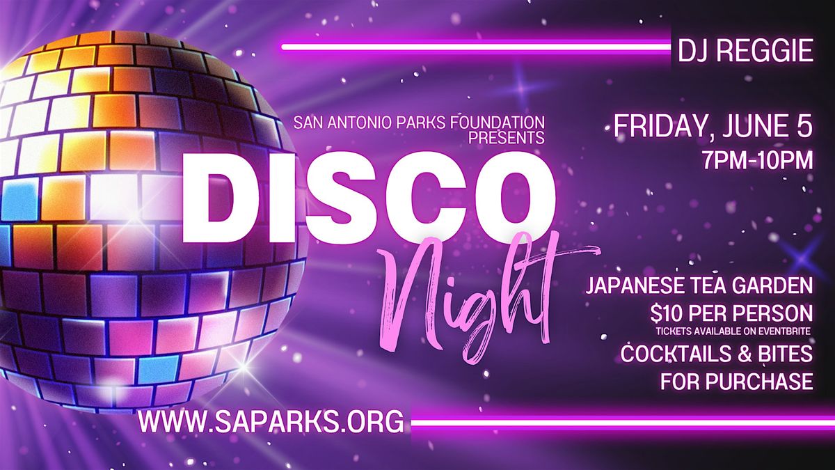 Disco Night at the Garden