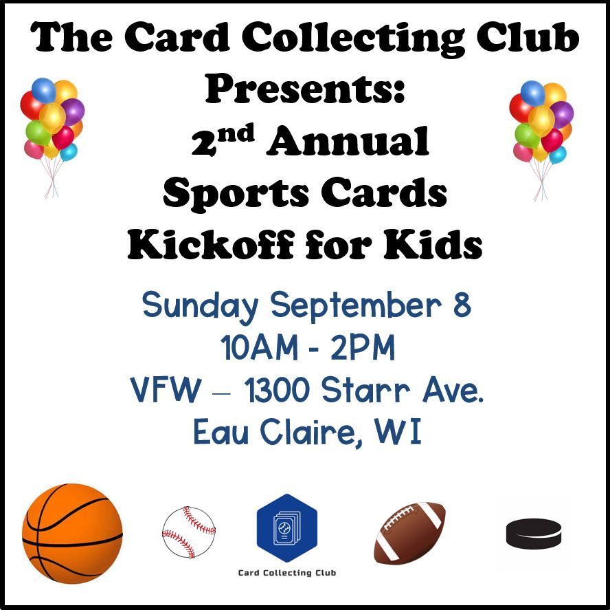 2nd Annual Sports Cards Kickoff for Kids