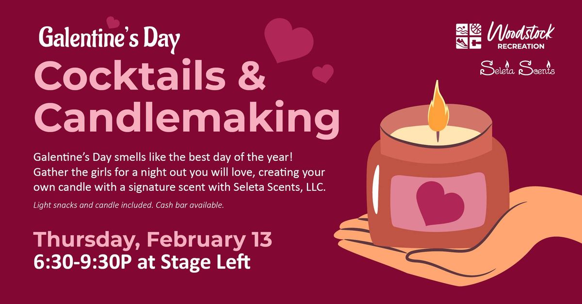 Galentine's Day Cocktails & Candlemaking