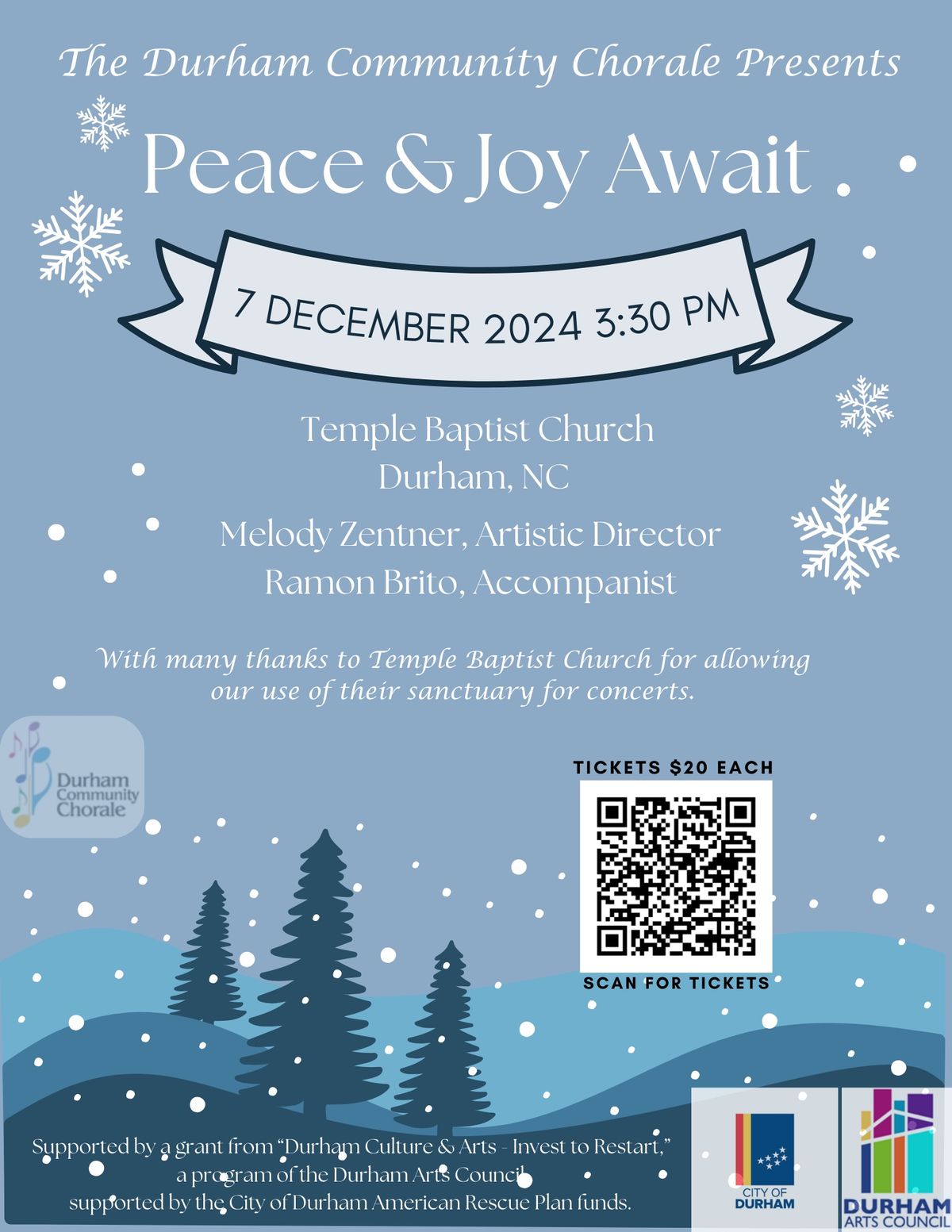 Celebrate the Season with the Durham Community Chorale