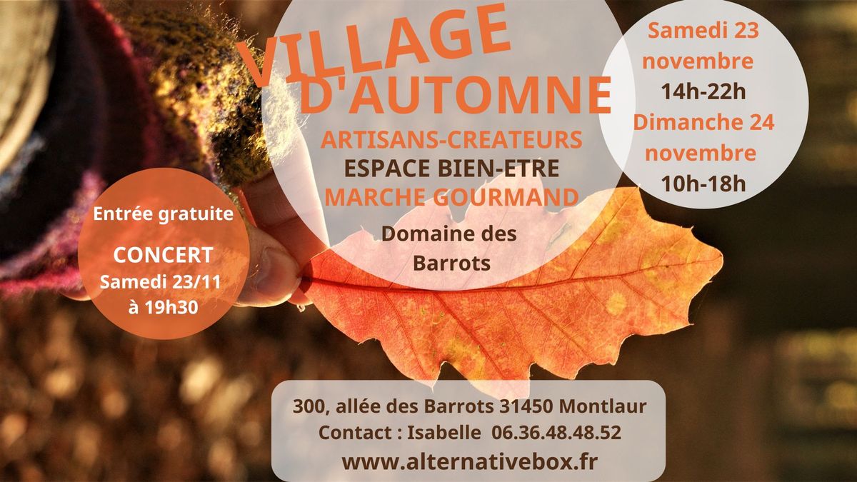 Village d'automne