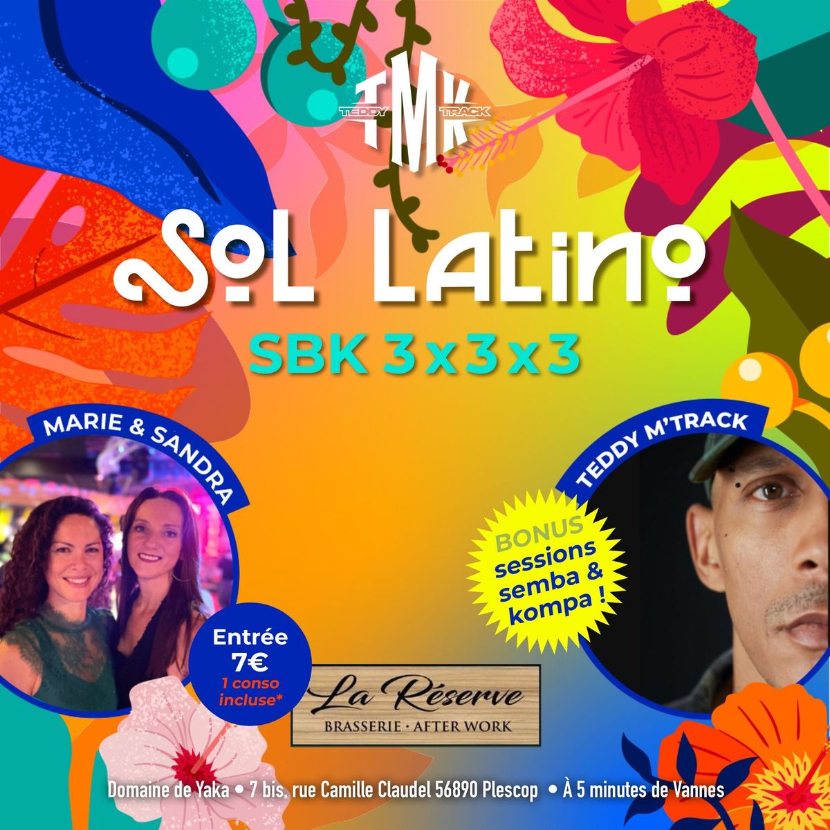 Soir\u00e9e SBK 3x3x3 \/\/ Sol Latino