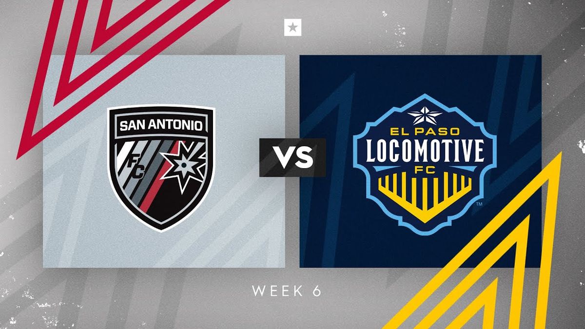 El Paso Locomotive FC at San Antonio FC