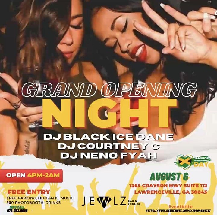Jewlz Bar & Lounge Grand Opening Jamaica Independence, Jewlz Bar