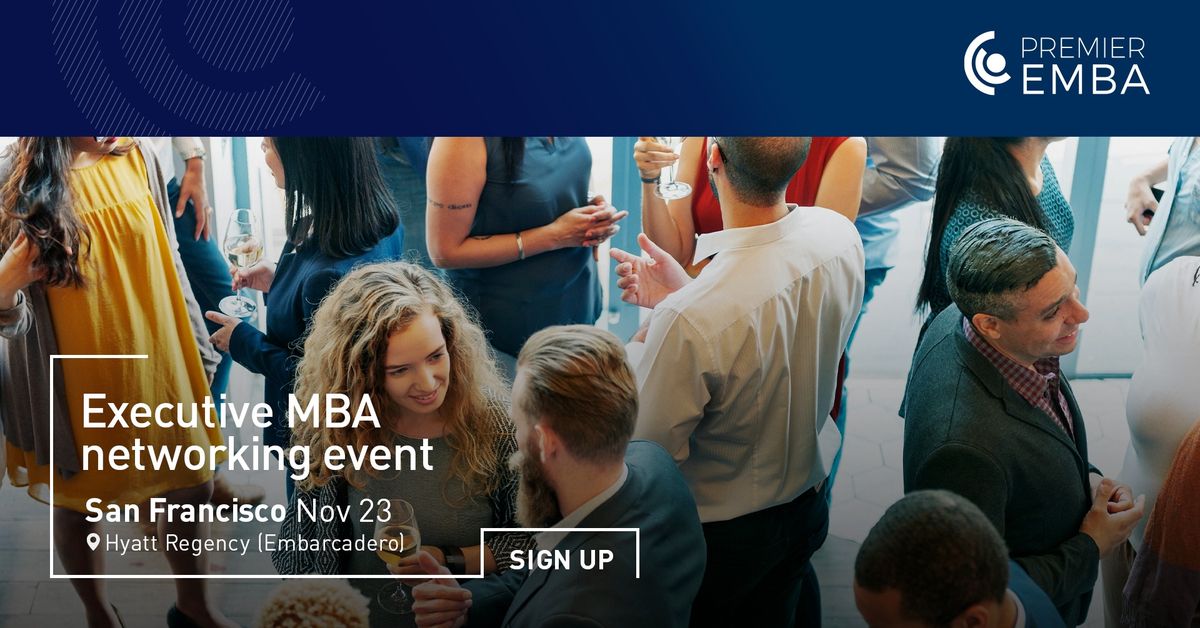 Executive MBA networking brunch event, San Francisco