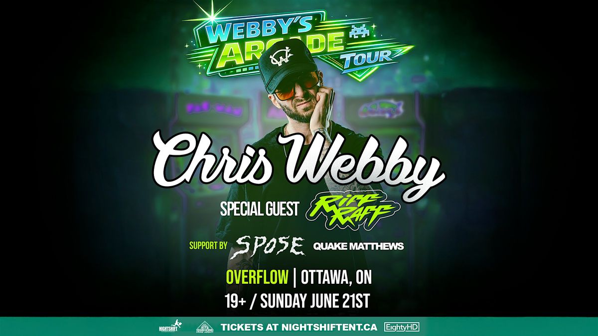 Chris Webby and Riff Raff Live In Ottawa ON