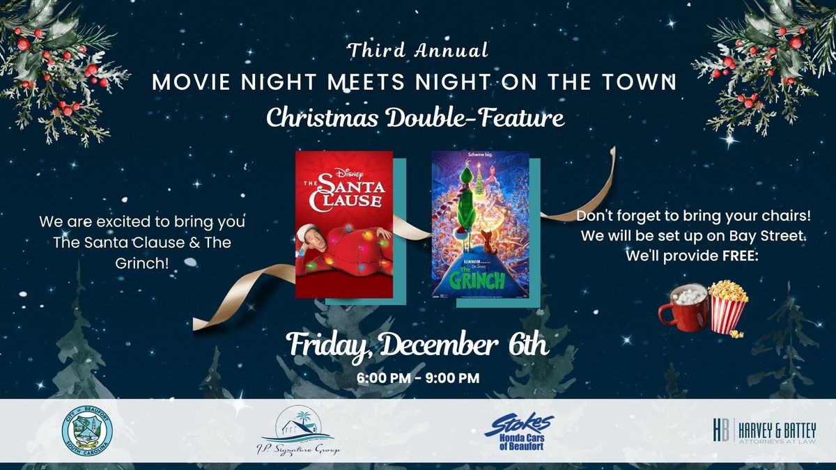 3rd Annual Christmas Movie Night Meets Night on the Town!