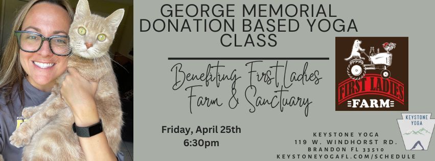 George Memorial Donation Yoga Class