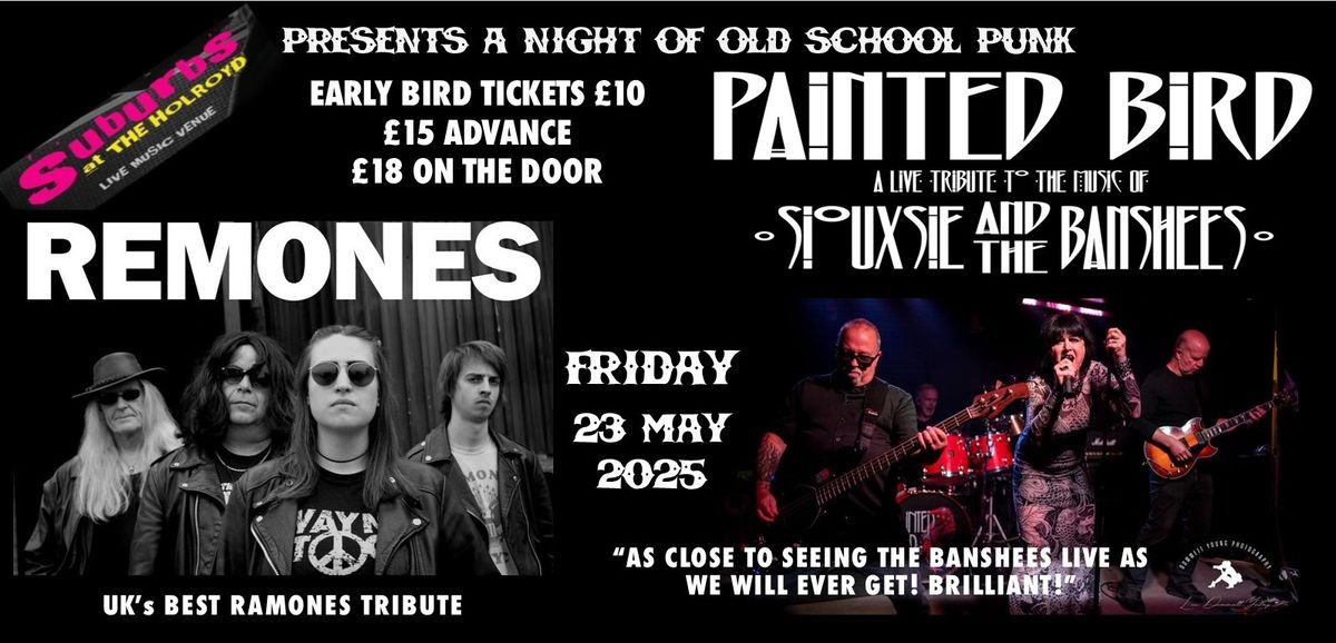 A tribute to Siouxsie & the Banshees & The Ramones