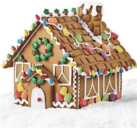 Decorate a Pre-built Gingerbread House Workshop