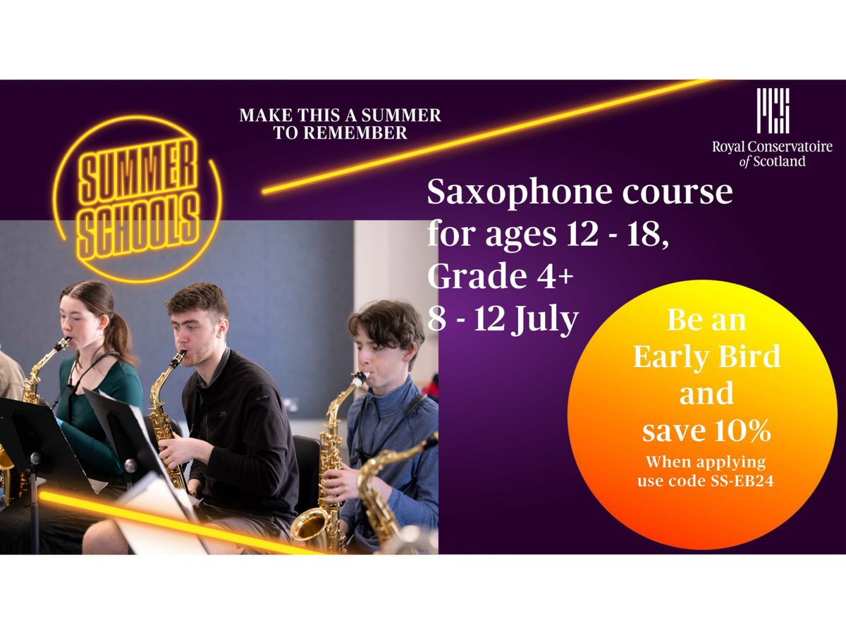 RCS Saxophone Summer School