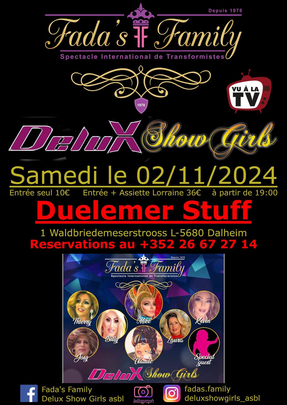 Diner Show @ Duelemerstuff chez Katia