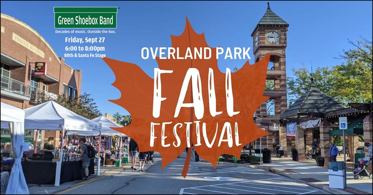 Overland Park Fall Festival | Green Shoebox Band